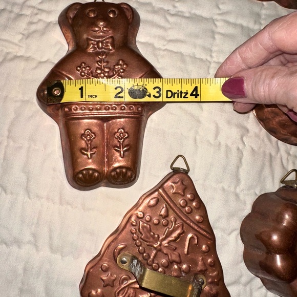 Copper wall hangings 12 pieces Vintage - Picture 9 of 12